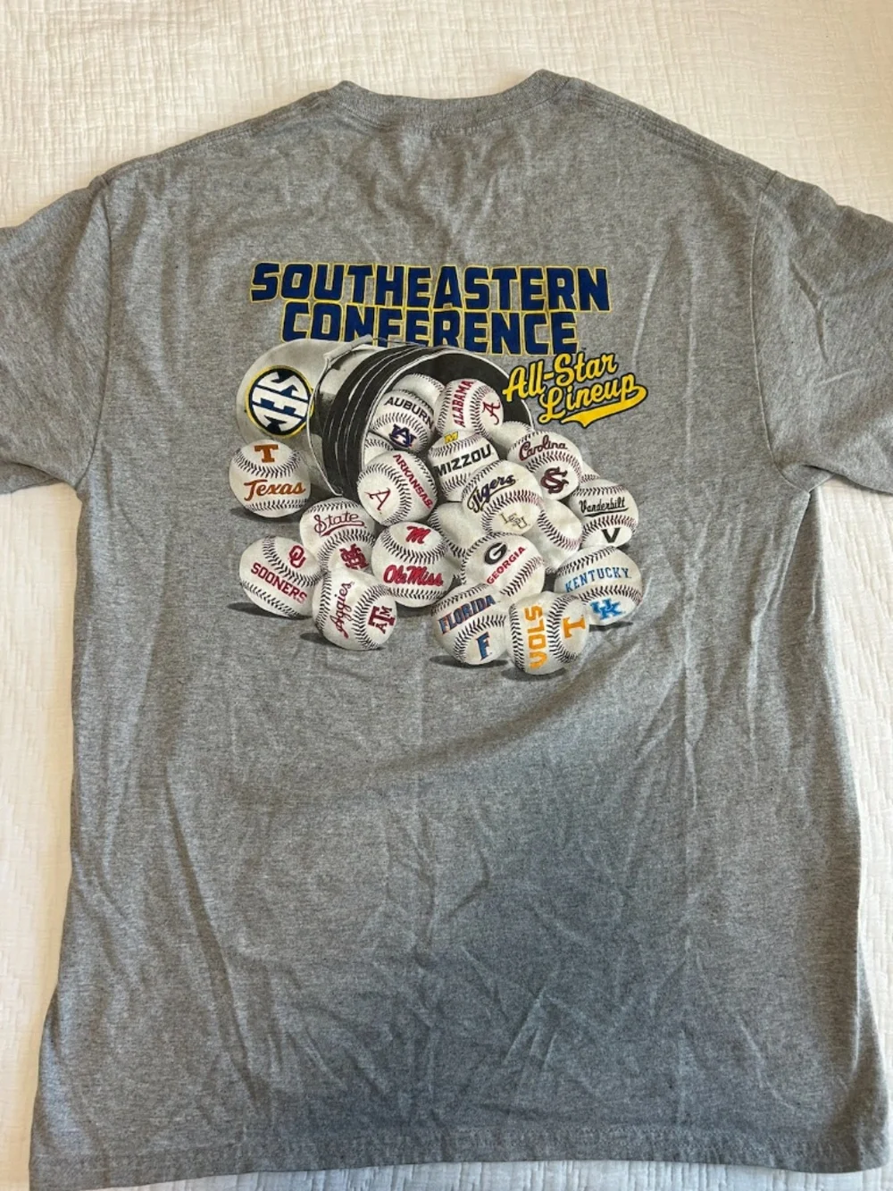 SEC Baseball Graphic T-Shirt